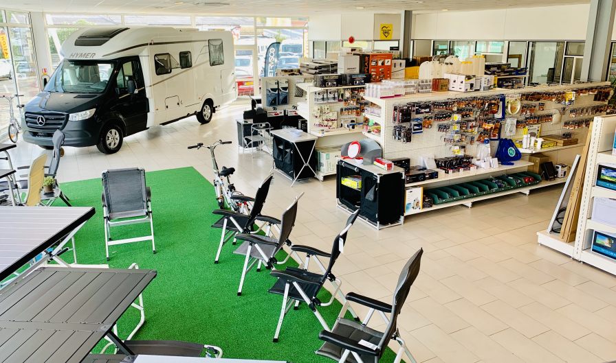 Notre magasin d'accessoires pour campingcar Bouillard Draguignan